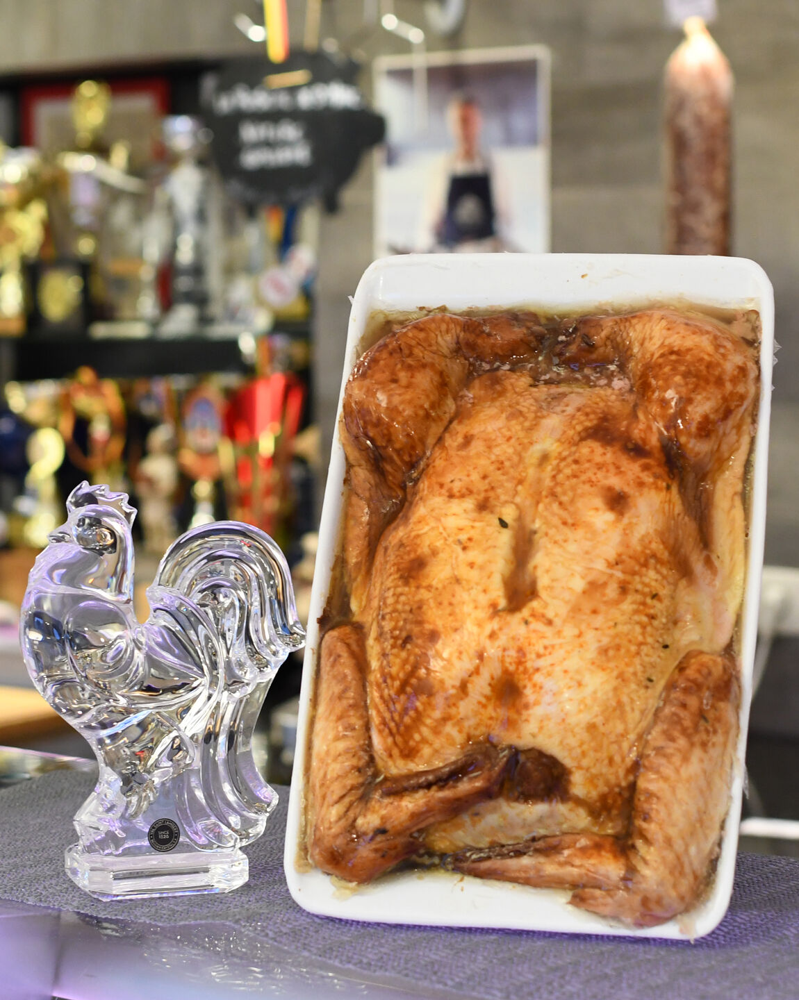 gastronomie Coq de Cristal 2022 terrine de poulet comptoir boucherie bio La Bouch'Bio