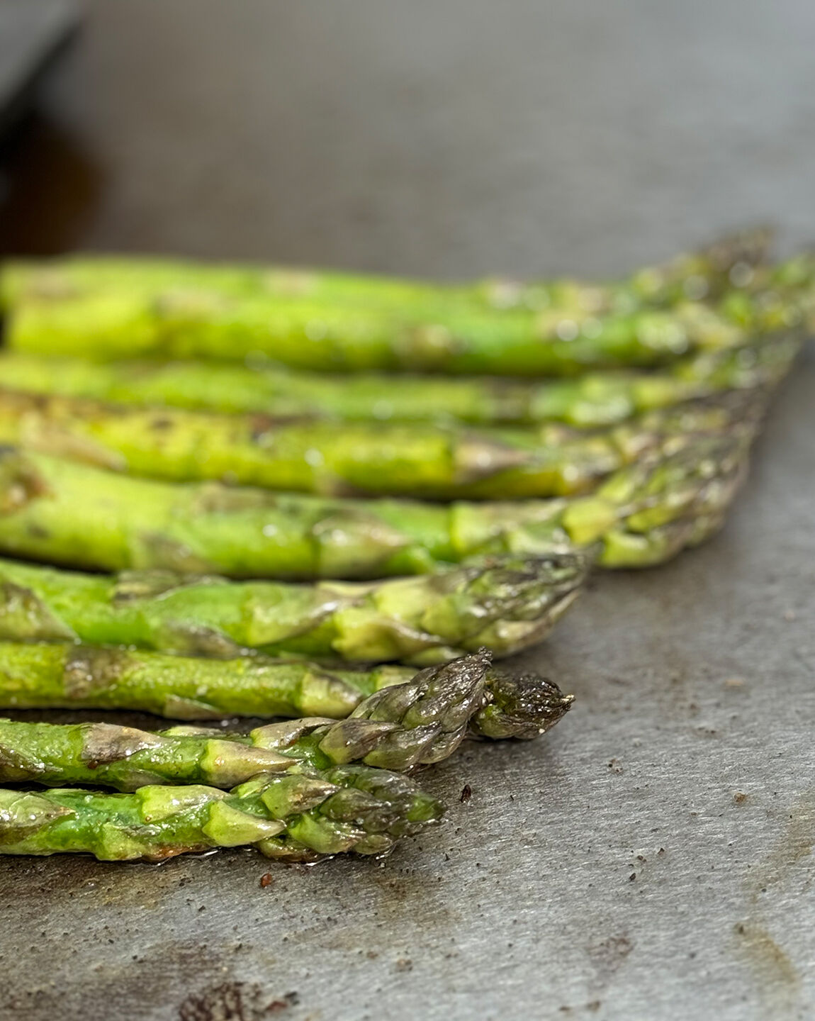 asperges vertes cuites à la poêle